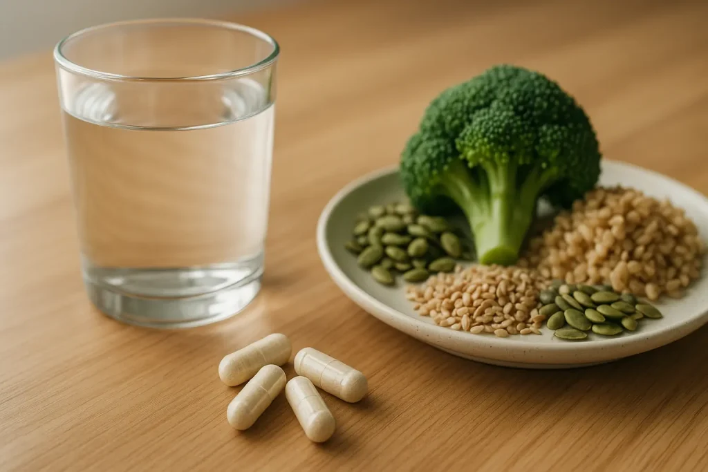 alfalipoiinihappo pilleri ja parsakaalia